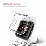 Wholesale Apple Watch Series 6 / SE / 5 / 4 Transparent Ultra-Thin All Around Bumper Protective Case 40MM (Clear)